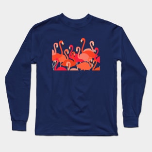 Pink flamingos Long Sleeve T-Shirt